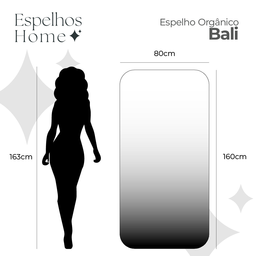 Espelho Bali Metal