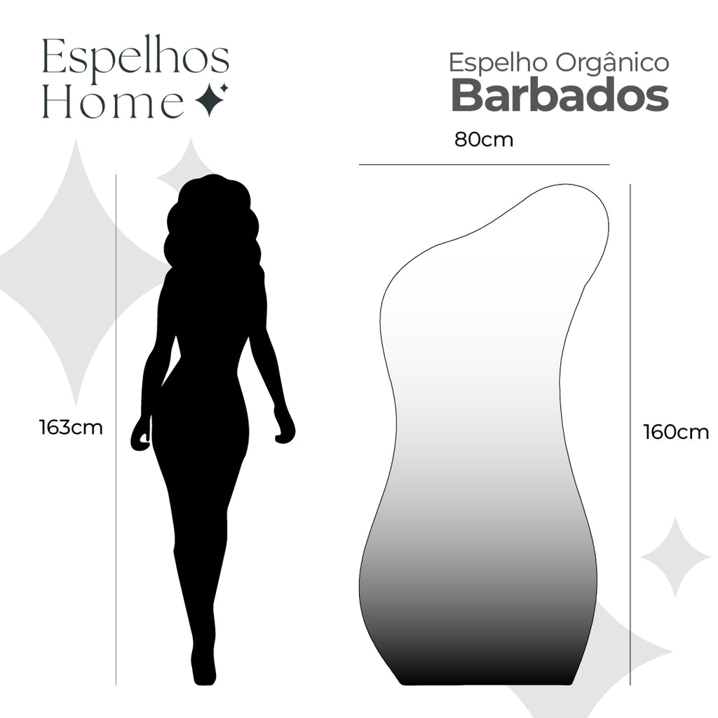 Espelho Barbados 170x70 - Aline Borges