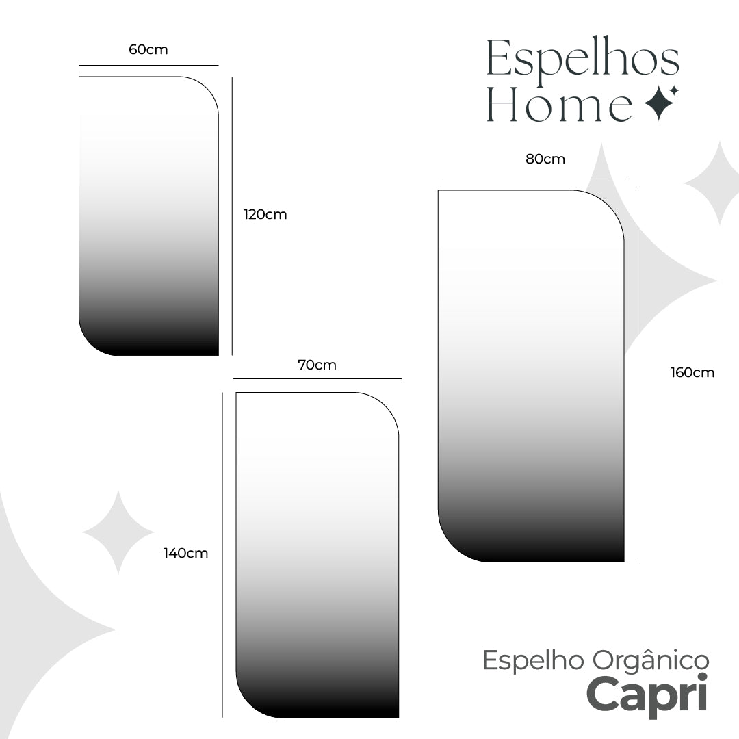Espelho Capri Polido