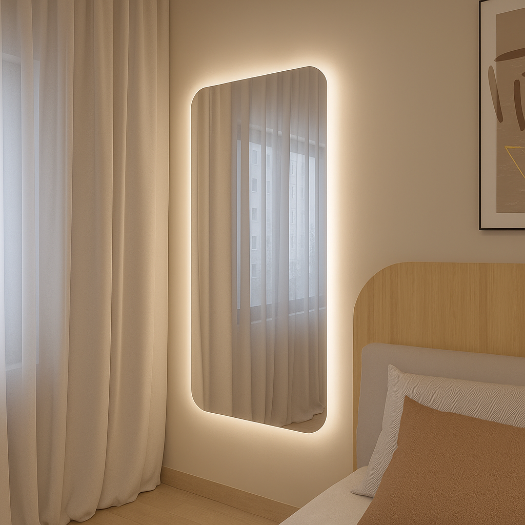 Espelhos Bali Polido Led