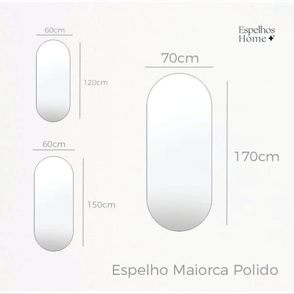 Espelho Maiorca Polido