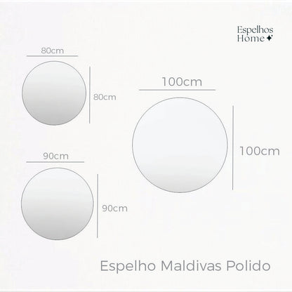Espelho Maldivas Polido