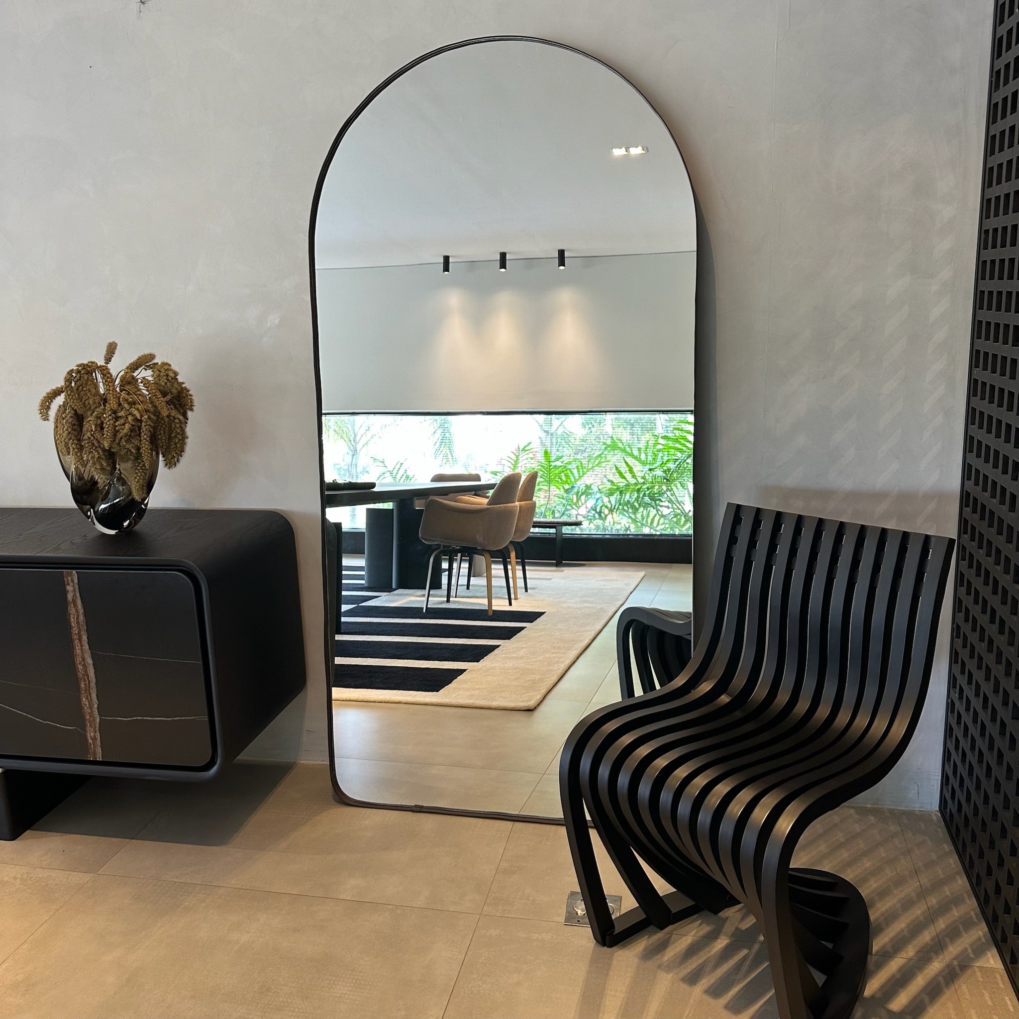 Espelho Vitral Creta Extra Grande Metal