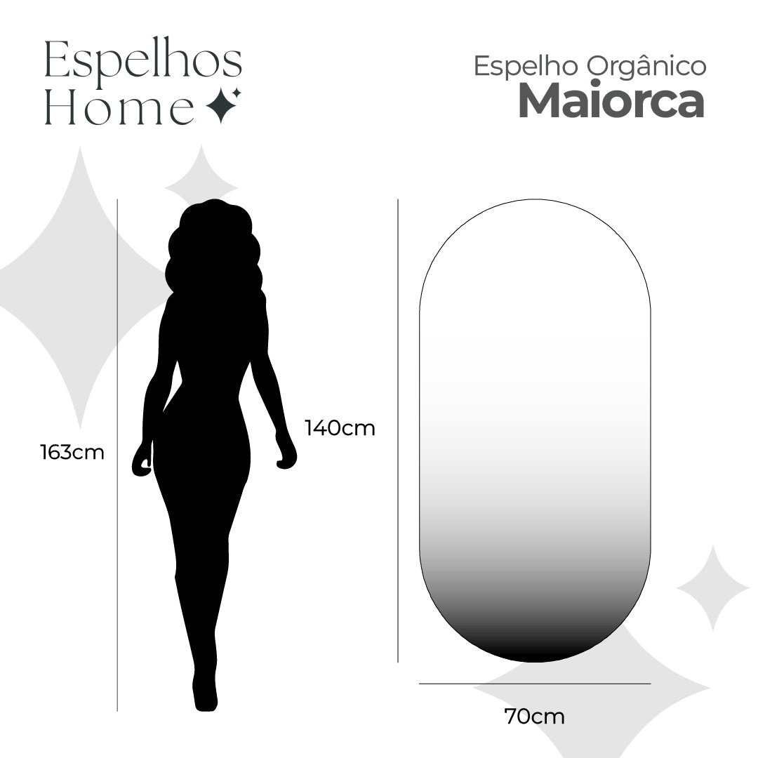 Espelho Maiorca Polido